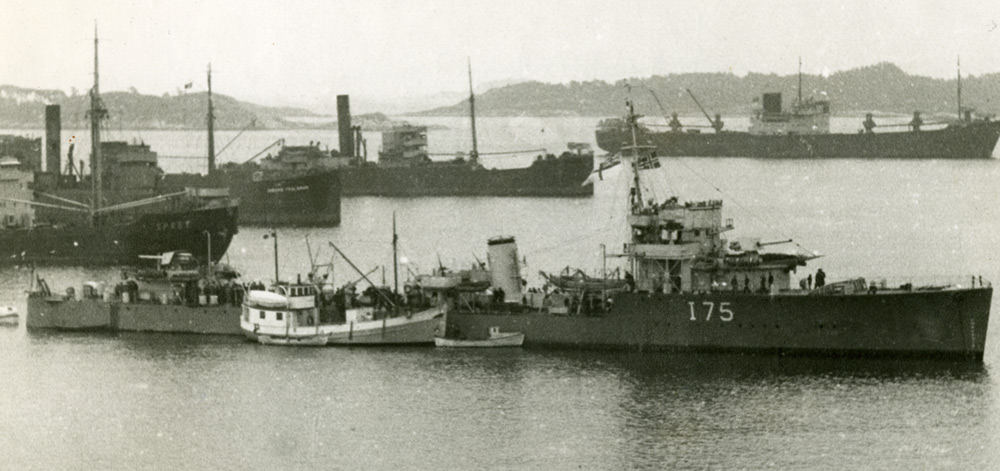 HMS Venomous at Kristiansand, Norway