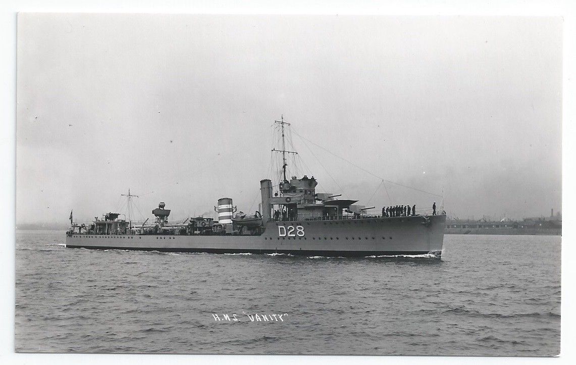 HMS Vanity before conversion to WAIR