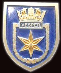 Crest of HMS Vesper