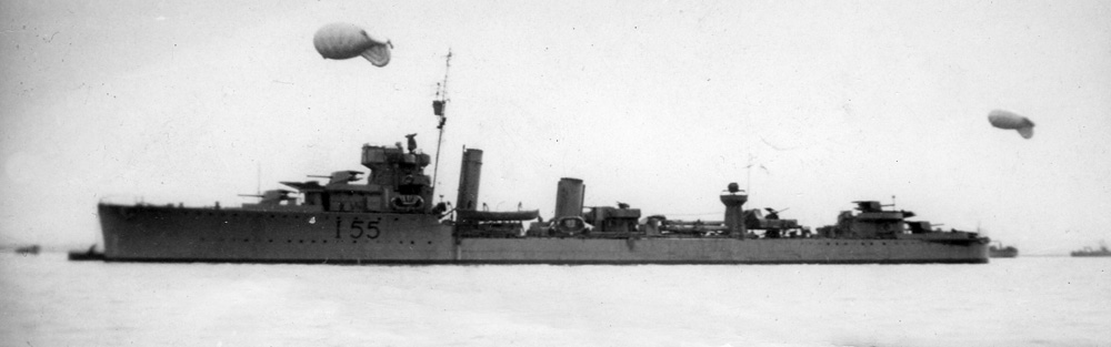 HNS Vesper at Sheerness 1941