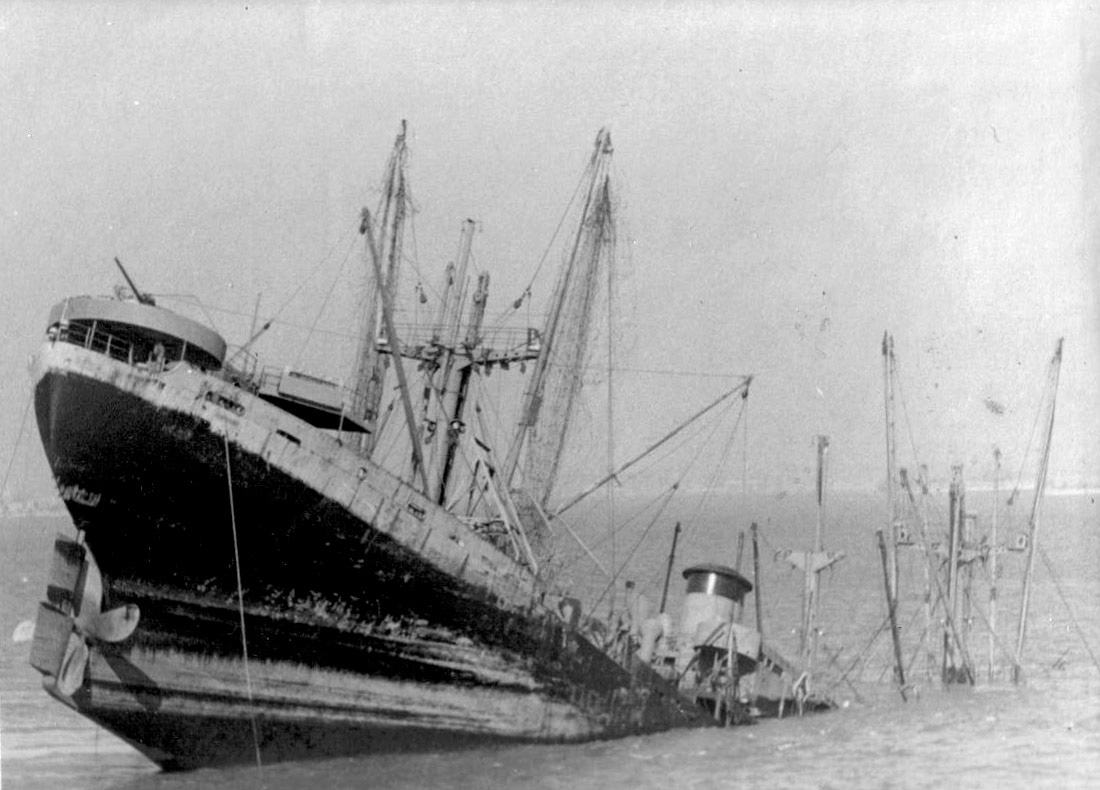 Richard Montgomery sinking in the Thames estuary