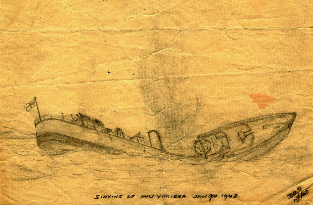 Sketch of VIMIERA sinking