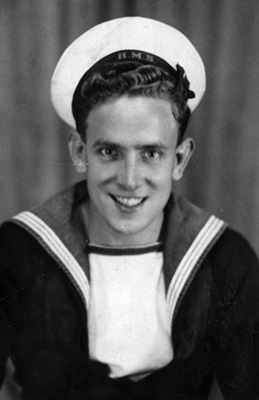 George Wilson Asdic Opertsator on HMS Vimiera