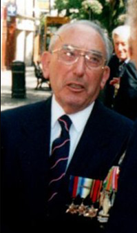 John Lucas-Garner at the reunion of thwe V & W Destroyer Association in Worcester 1997