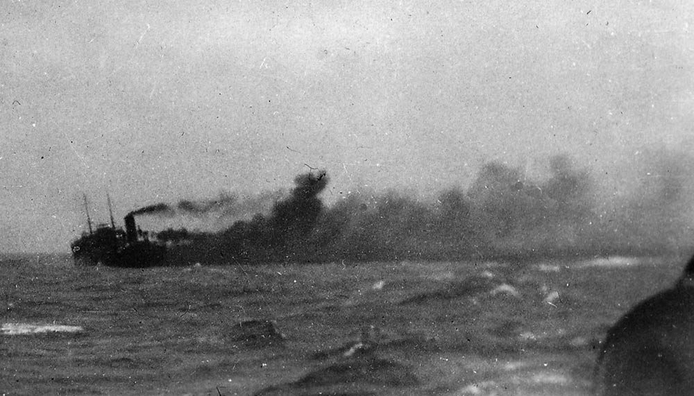SS Voreda bombed on 29 January 1940