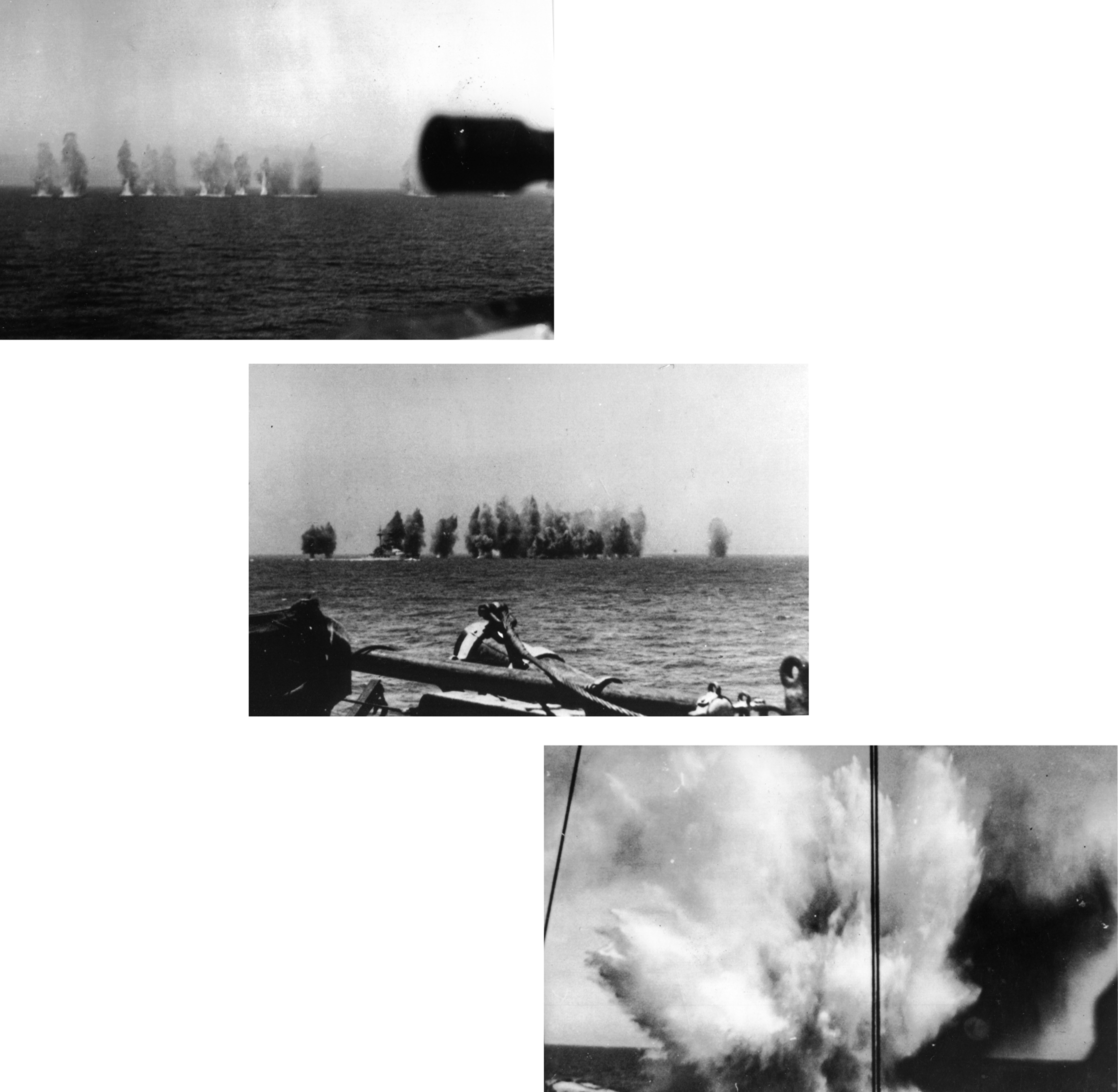 HMA Valiant, HMS Illustrious and HMS Warspite bombed off Malta