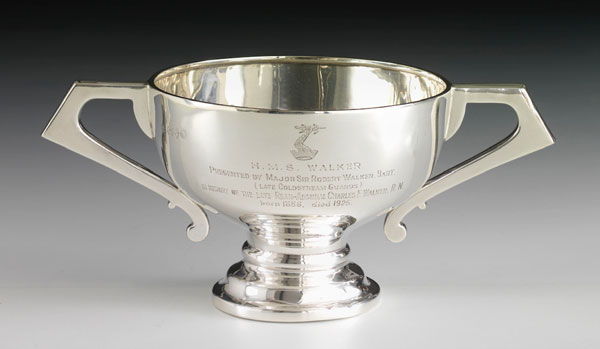 The Walker Challenge Cup presented to HMS Walker