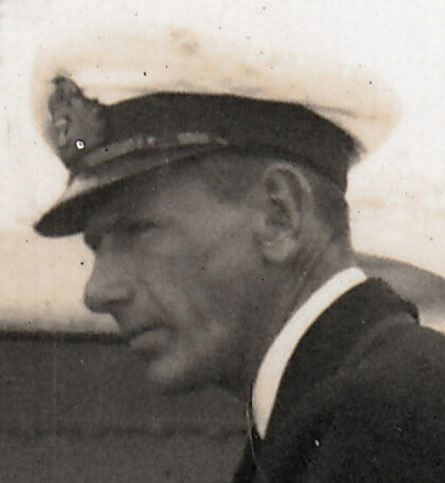 Lt Cdr Harold G. Bowerman RN, CO of HMS Waslpole in 1940