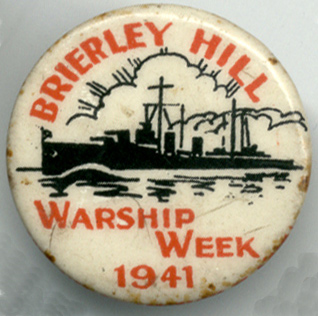 Tin badge for Warships'  Week