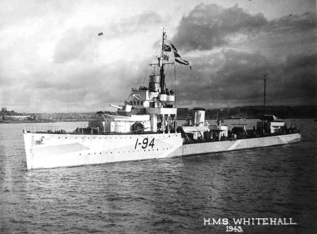 HMS Whitehall 1943
