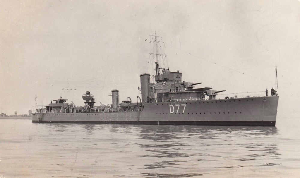 HMS Whitshed 1937