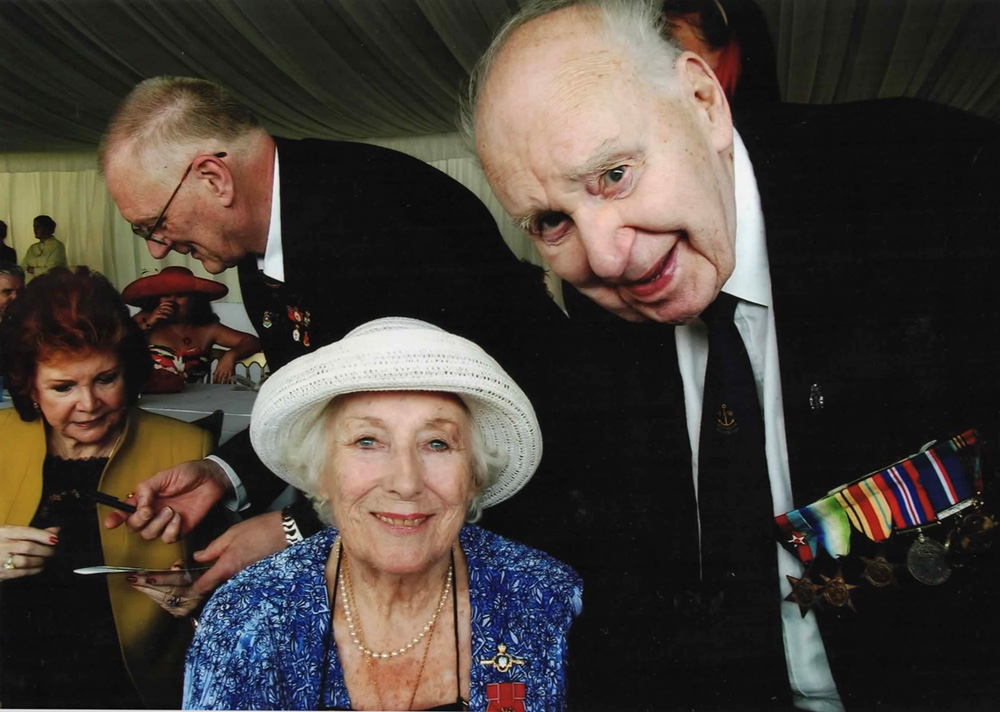 Vera Lynn with Ron Rendle