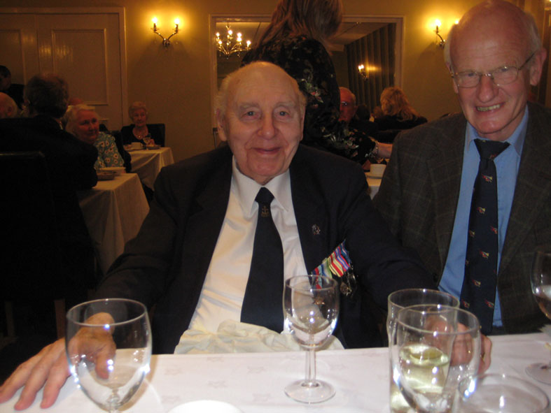 Ron Rendle and Bill Forster at Derby in 2010