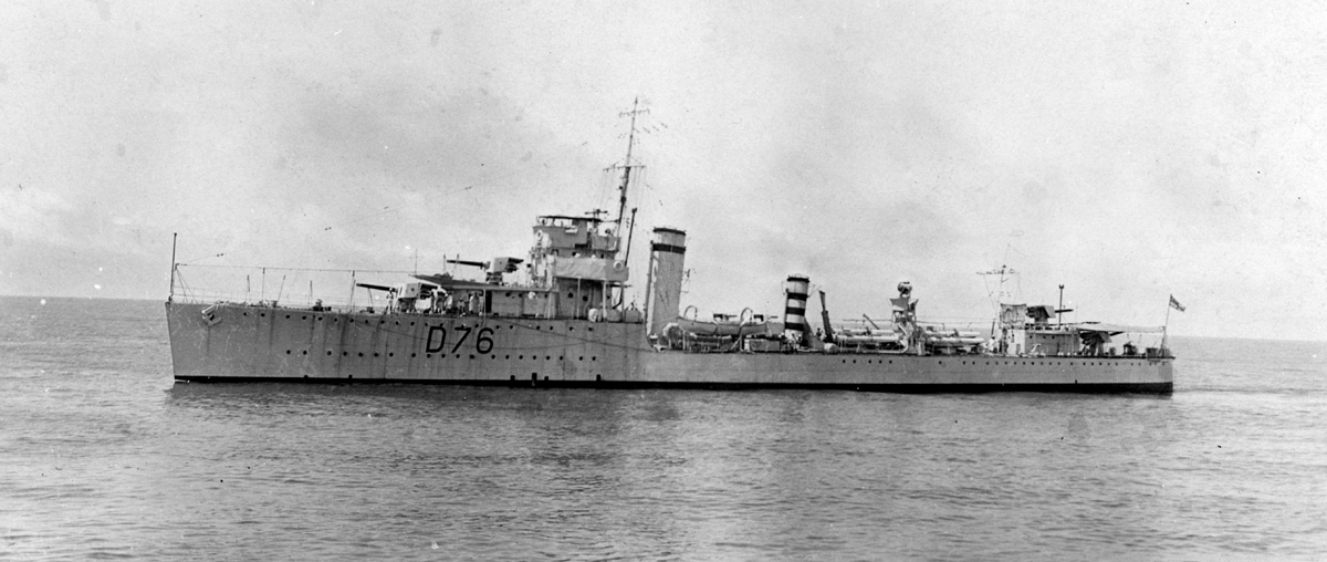 HMS Witherington D76