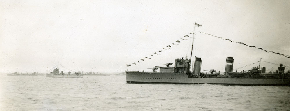 Destroyer Leader HMS Malcolm