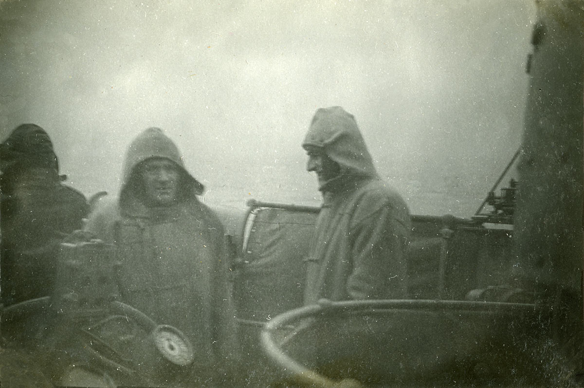 "Captain William Charles Bushell, Lt Cdr in Command of Wivern Dutch Coast"