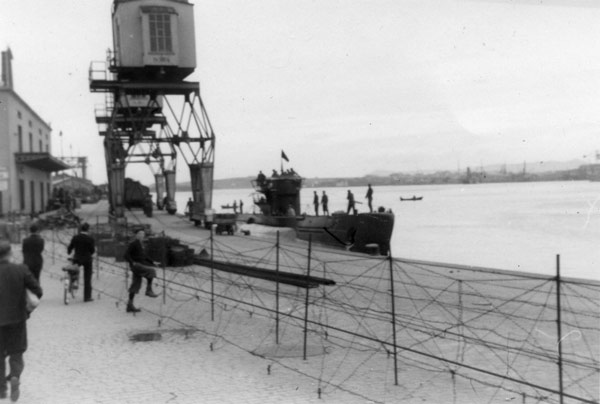 U-901 photographed at Stavanger on 15 May 1945