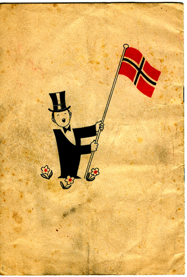Leaflet, Stavanger 17 May 1945.