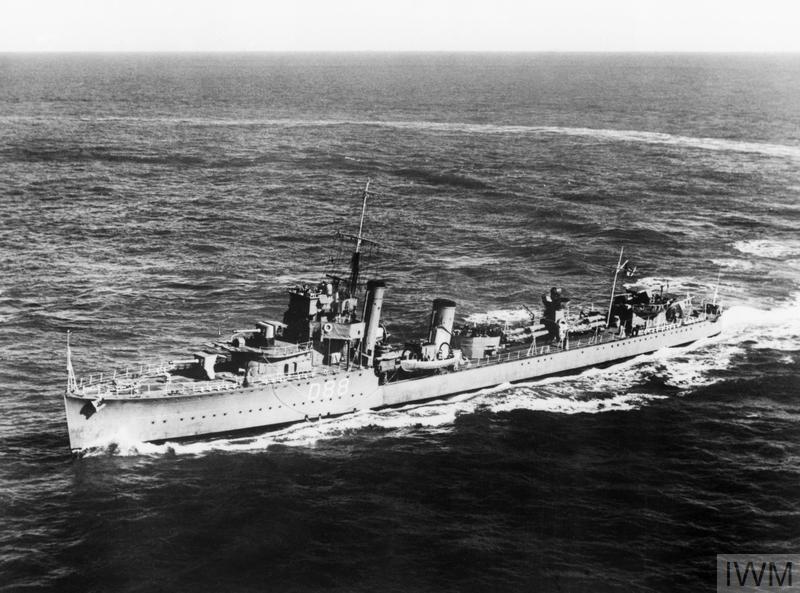 HMS Wren in 1940 (IWM)