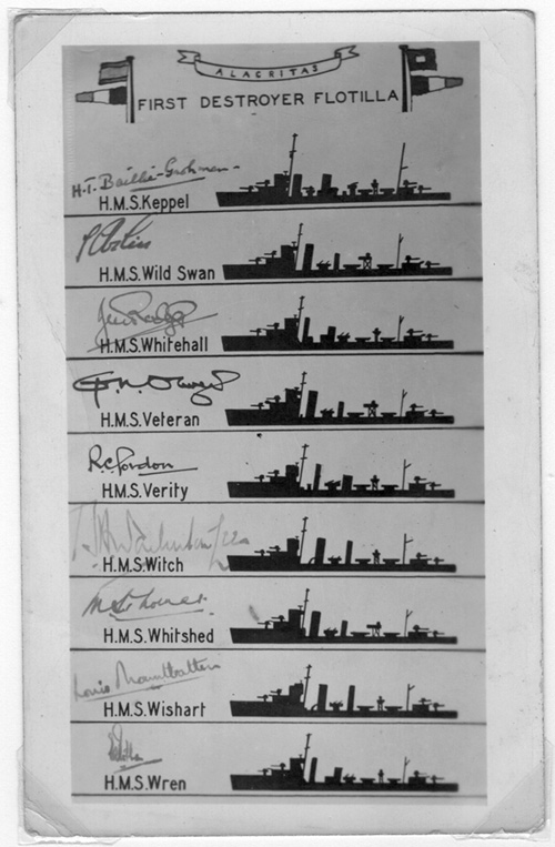 The First Destroyer Flotilla in the Mediterranean 1934