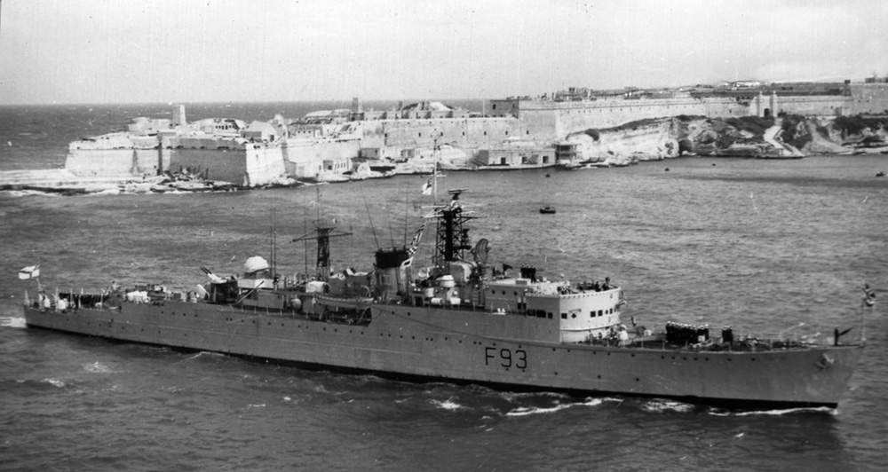 HMS Vigilant Type 15 ASW FRigate
