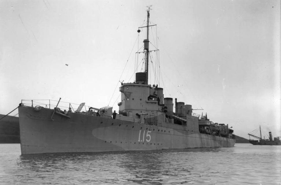 HMS ST Albans,  115