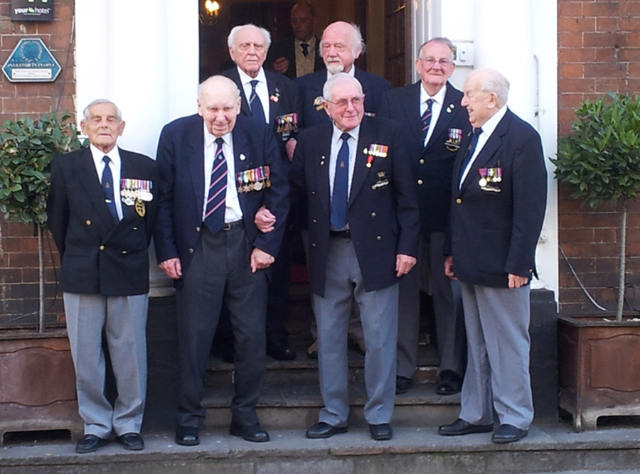 Reunion of the V & W Association at Warwick in 2013