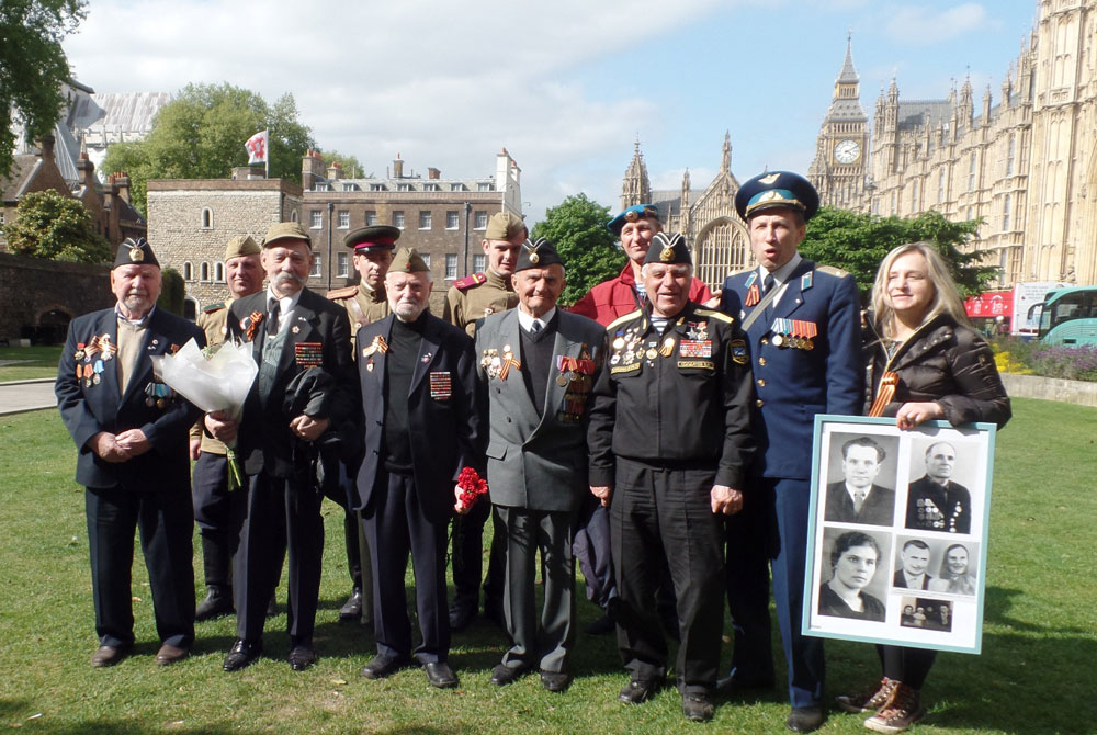 Vets at Parliament in 2017